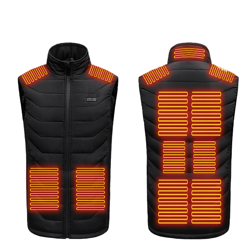 11 Area Dual Control Heated Gilet