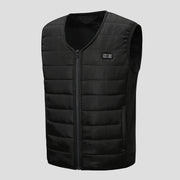 12 Area V Neck Heated Gilet in black