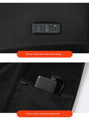 13 Area Black Fleece Heated Gilet - Sidiou Group