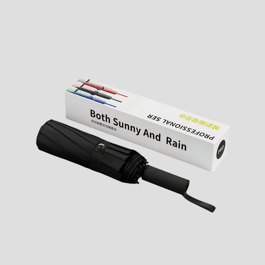 192 Bone Black Sun Protection Umbrella UPF 50+