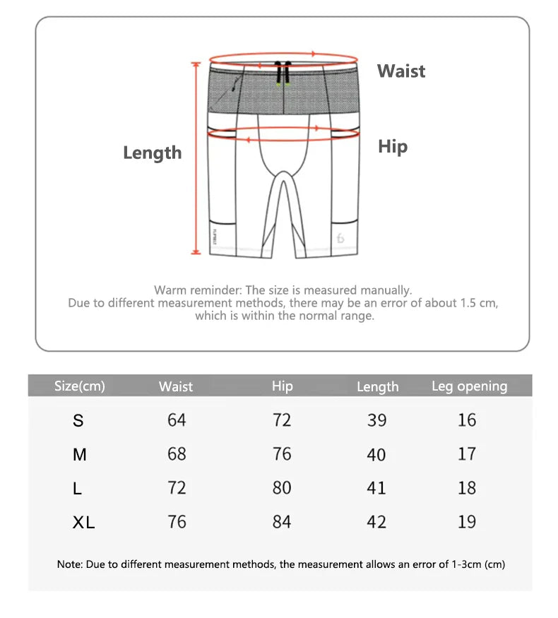 Compression Biker Shorts