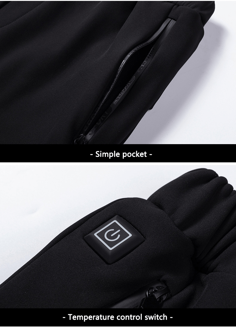 3 Area Heated Fleece Pants features