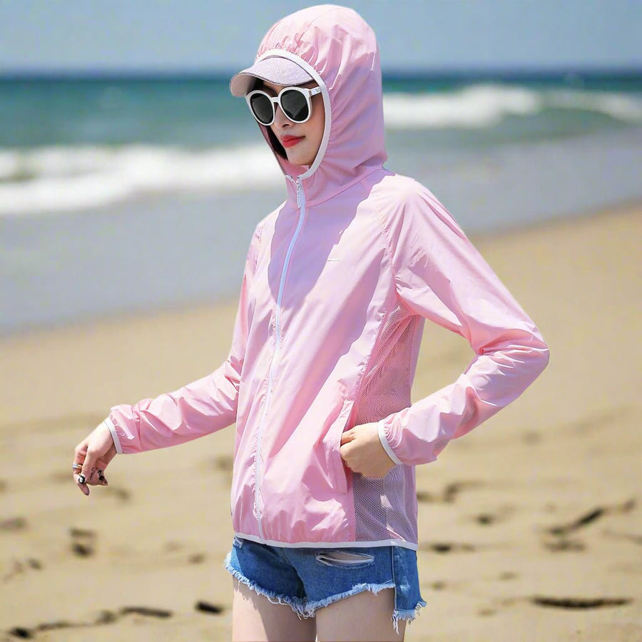 Anniou UV UPF 50+ Hooded Jacket