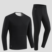 Black 30 Area Heated Long Johns