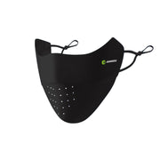 Black Seamless Sun Protection Mask