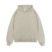 Brown Oversized Heavyweight French Terry Hoodie