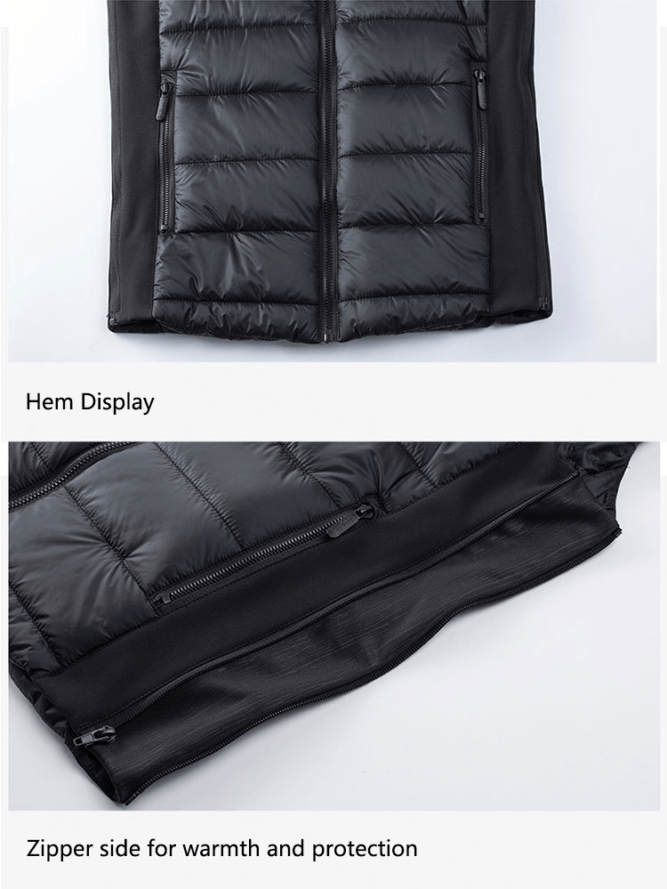 Dual Switch Heated Gilet Display