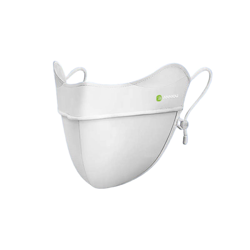 Gray High Rise UPF 50+ Face Mask