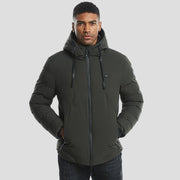 green Heated Puffer Jacket