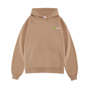 Khaki Thick French Terry Hoodie by Anniou