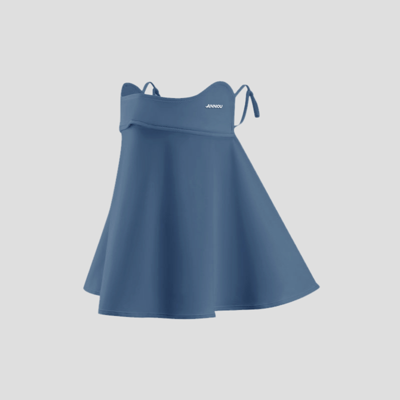 Kids Blue Summer Face Cover with UPF 50+