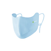 Light Blue Anniou UPF 100+ Raw Yarn Face Mask