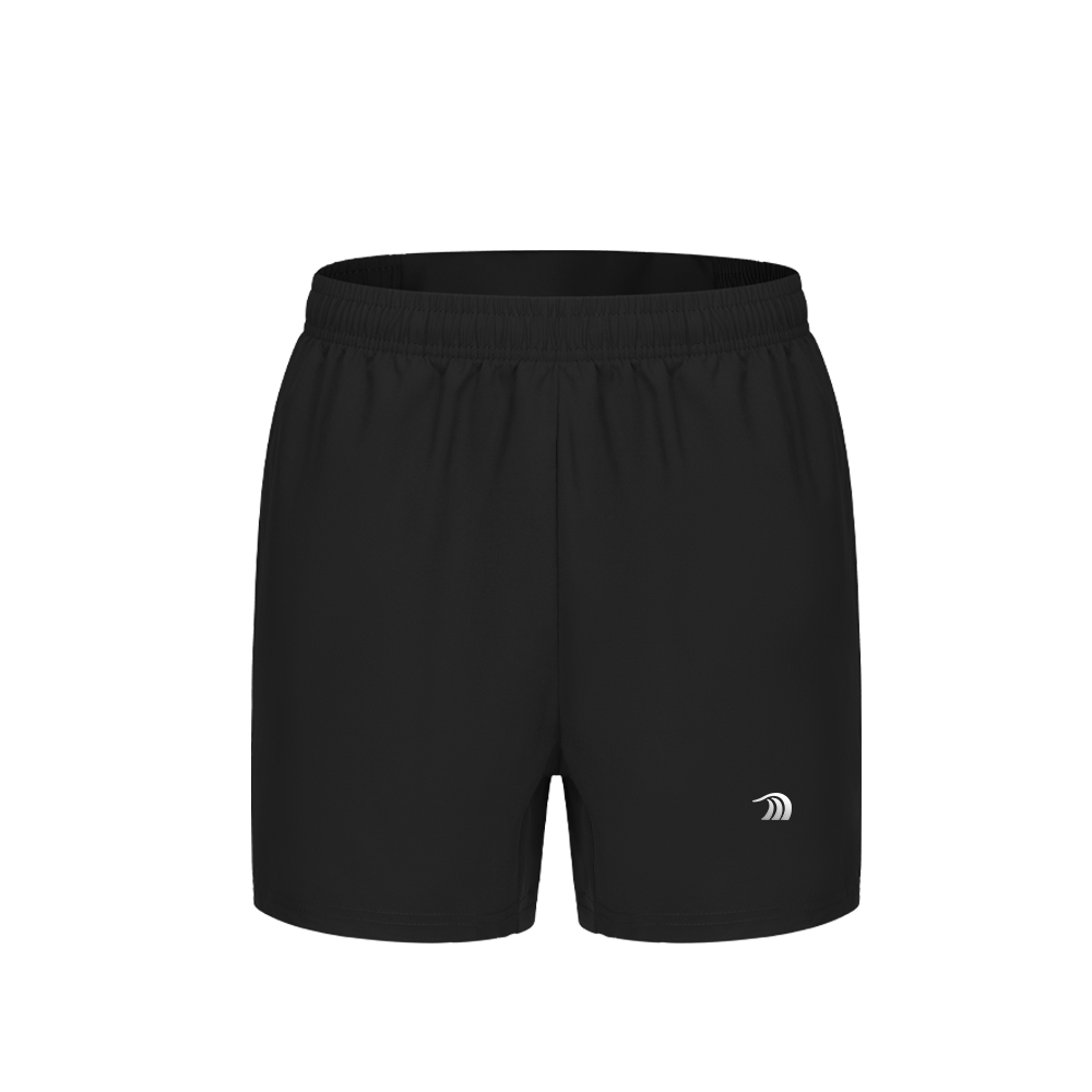 Mens Black 7 Inch Quick-Dry Training Shorts
