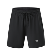 Mens Black Ice Silk Gym Shorts