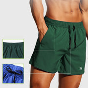 Mens Breathable Workout Shorts by Anniou