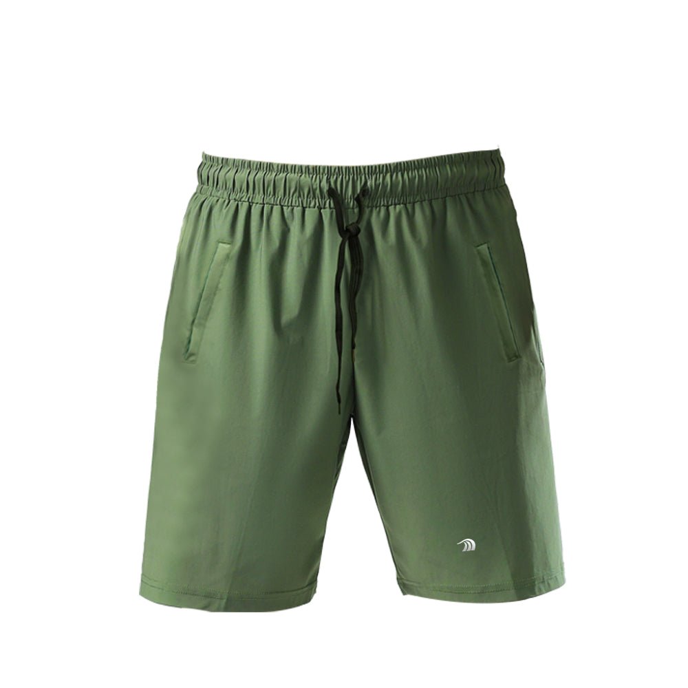Mens Green Training Workout Shorts