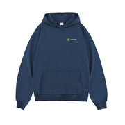 Navy Blue Oversized Heavyweight French Terry Hoodie