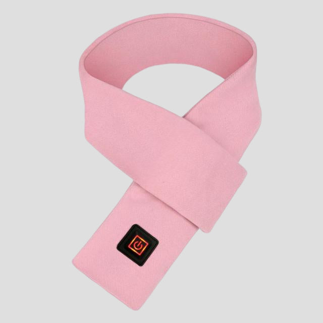 Pink Short Heated Scarf