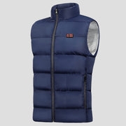 Smart Heated Vest in blue