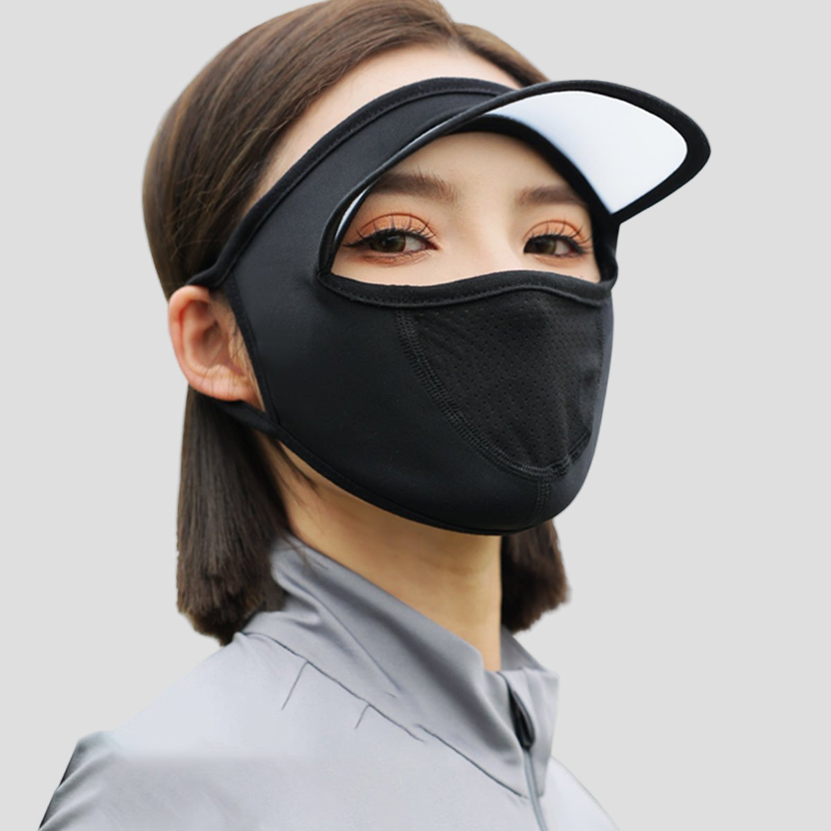 Sun Protection Cap Face Mask