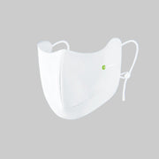 White Anniou UPF 100+ Raw Yarn Face Mask