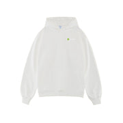 White Oversized Heavyweight French Terry Hoodie