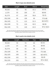 Anniou 28 Area men Heated Thermal Underwear size guide