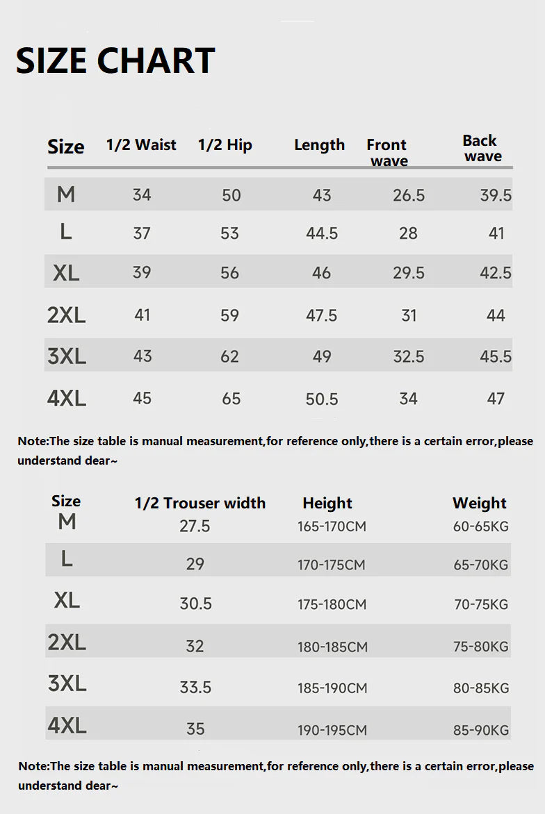 Men's Navy Blue Lightweight Running Shorts by Anniou size guide