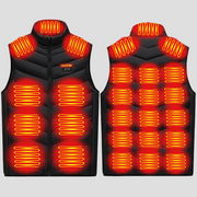 black 26 Area Heated Vest