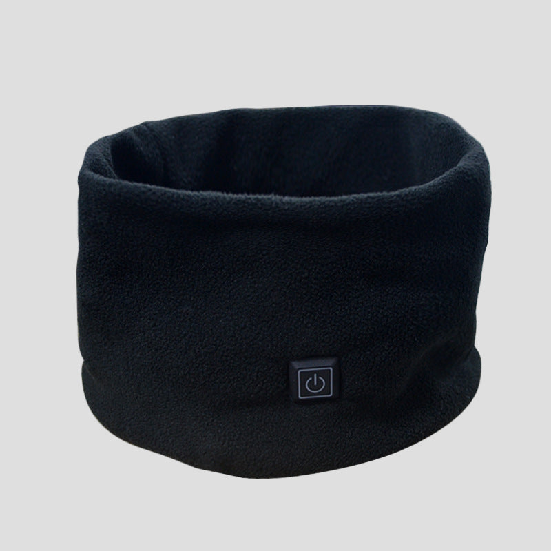 black Heated Neck Warmer