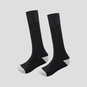 black and gray Thermal Heated Socks