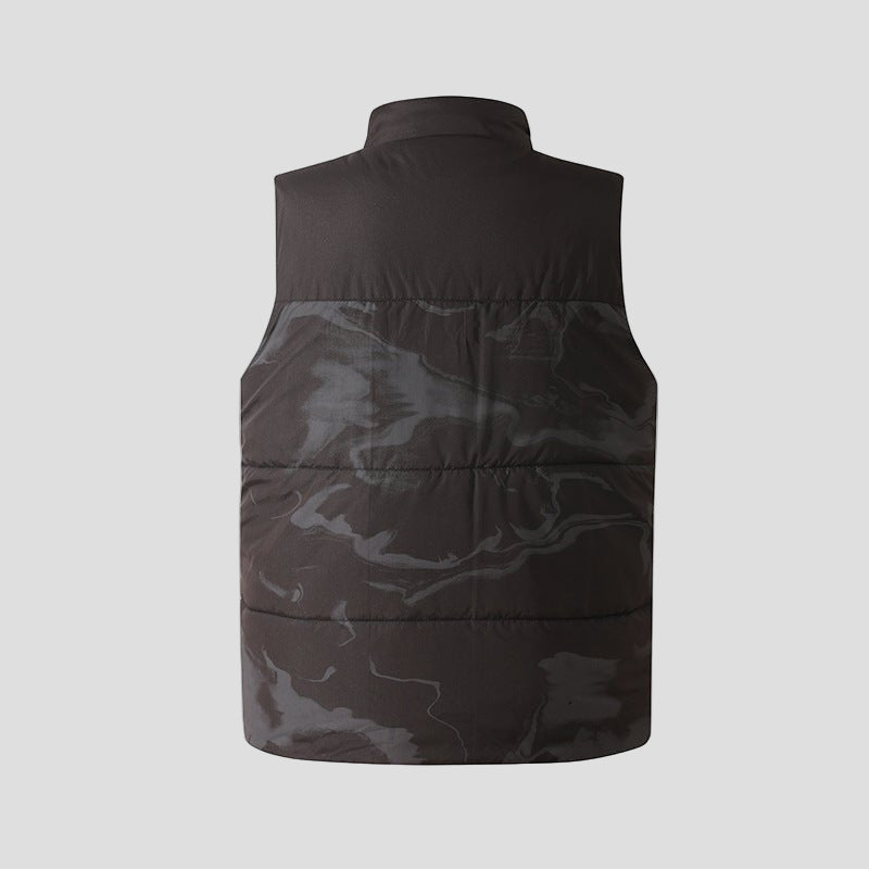 Camouflage Heated  vest back