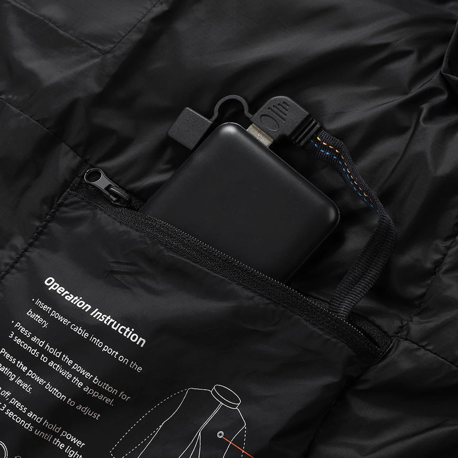 Children's 3 Area Hooded Heated Jacket - Sidiou Group