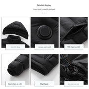 Children's 3 Area Hooded Heated Jacket - Sidiou Group