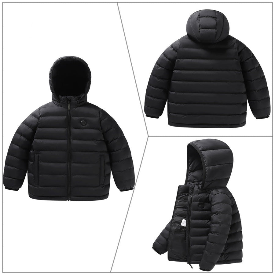 Children's 3 Area Hooded Heated Jacket - Sidiou Group