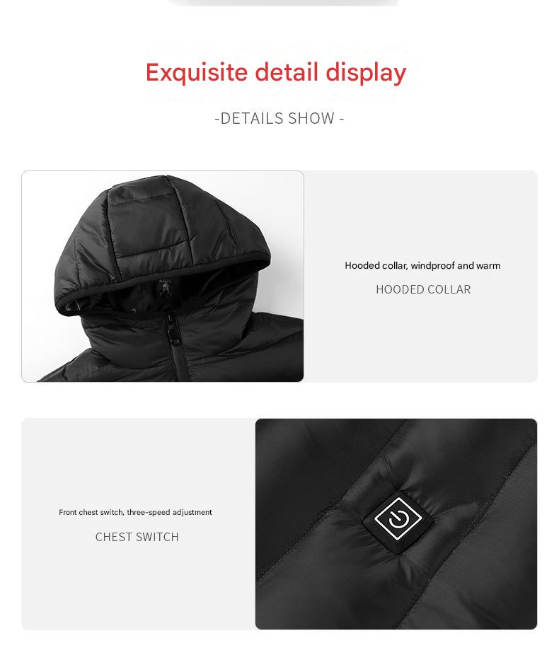 Children's Hooded Heated Jackets - Sidiou Group