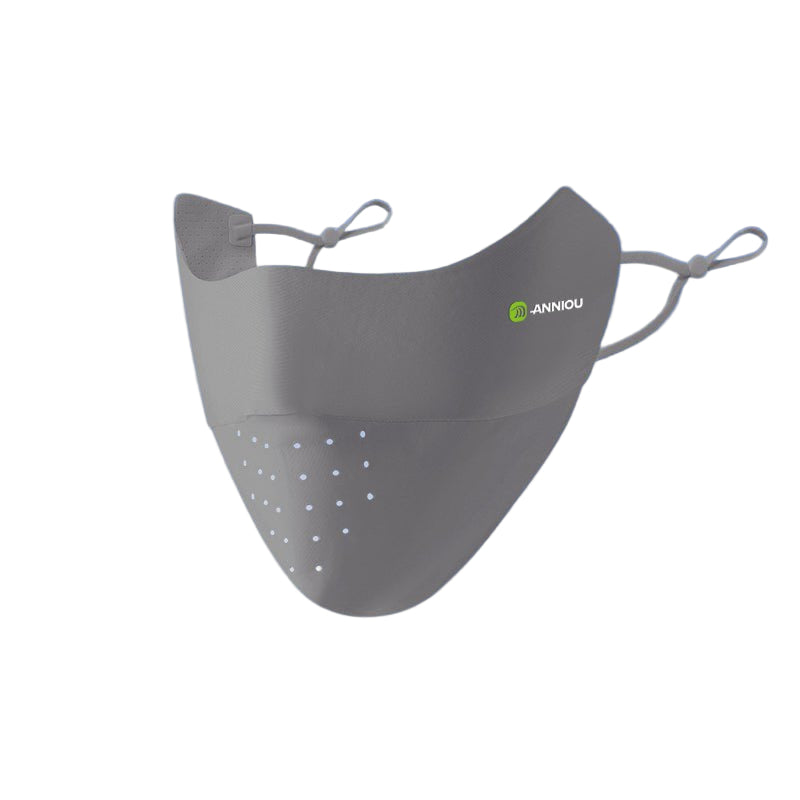 dark Gray Seamless Sun Protection Mask