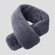 dark grey Heated Massage Scarf