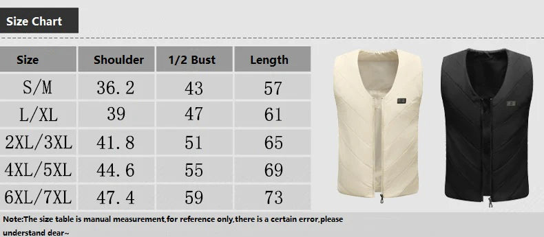 4 Area Heated Gilet