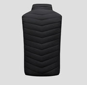 Insulated Heated Puffer Vest back