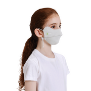 KidsWearing a light gray UV Protection Mask