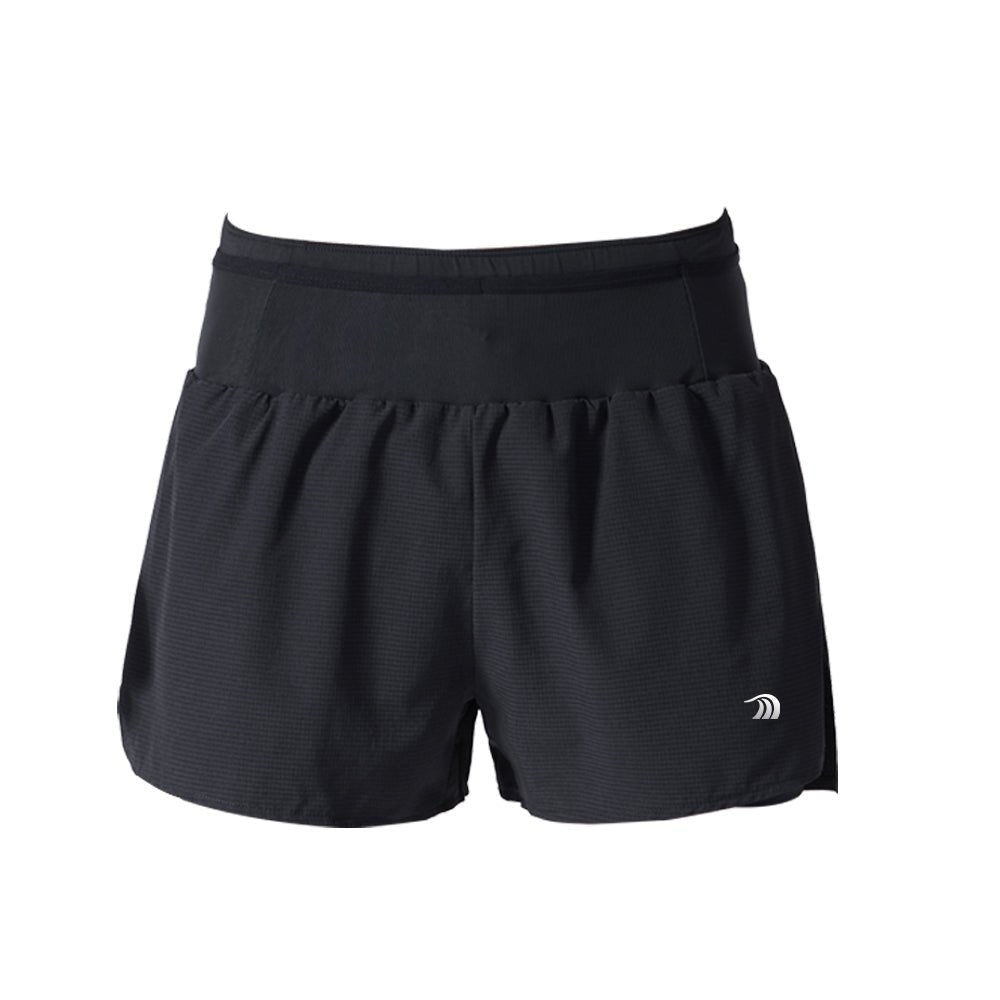 mens black Marathon Running Shorts by anniou