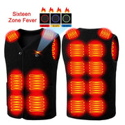 Men and Women's 16 Area Heated Gilet - Sidiou Group