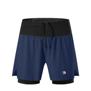 Men's 2 - in - 1 Trail Shorts - Sidiou Group
