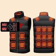 Men's Classic Heated Vest with 18 heated areas