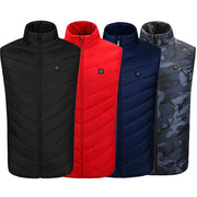 Men's Heated Down Vest by Anniou