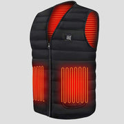 Heated V Neck Vest by Anniou with 2 front heat zones
