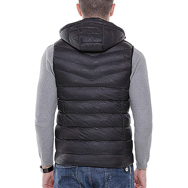 Men's Hooded Heated Gilet - Sidiou Group