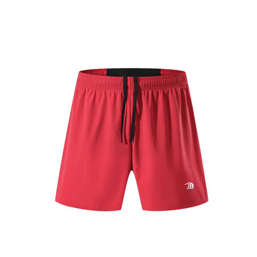 Men's Red Blue Lightweight Running Shorts by Anniou