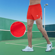 Men's Navy Blue Lightweight Running Shorts slit